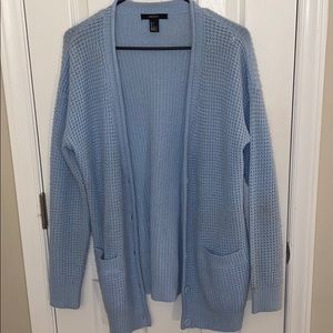 Waffle sweater oversized grandpa cardigan